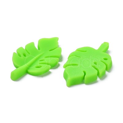 Opaque Resin Cabochons LS-RESI-G025-01B-1