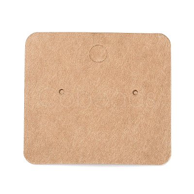 Blank Kraft Paper Earring Display Cards X1-CDIS-G005-05-1