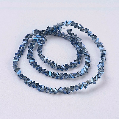 Electroplate Glass Beads Strands EGLA-J145-4mm-FR04-1