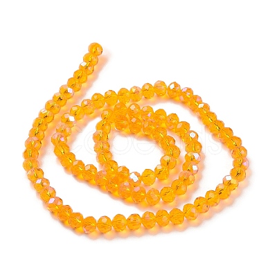 Electroplate Glass Beads Strands LS-EGLA-A034-T2mm-L11-1