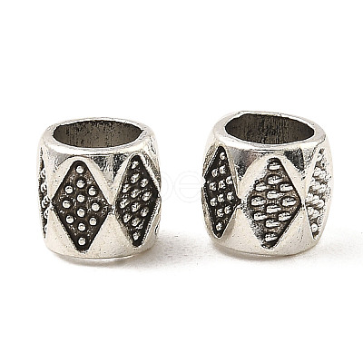 Tibetan Style Alloy European Beads FIND-E041-18AS-1