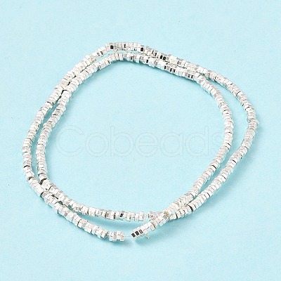 Electroplated Non-magnetic Synthetic Hematite Beads Strands X-G-G849-06S-1