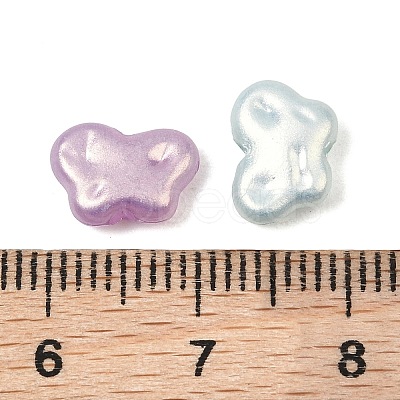 Opaque Acrylic Beads AC-CBAE09B-13-1