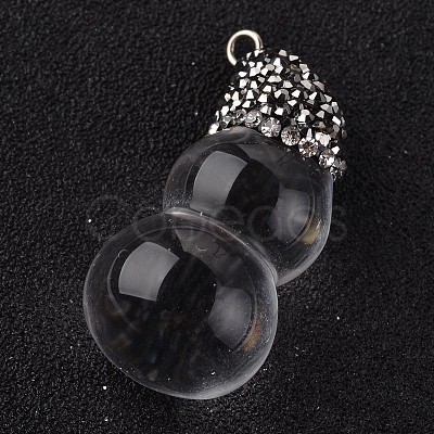 Calabash Natural Crystal Pendants G-K096-H-02-1