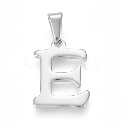 Non-Tarnish 304 Stainless Steel Pendants X-STAS-F106-95P-E-01-1