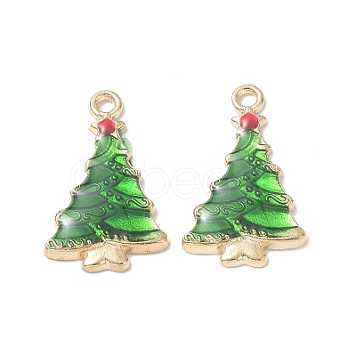 Alloy Enamel Pendants X-ENAM-O049-01G-1