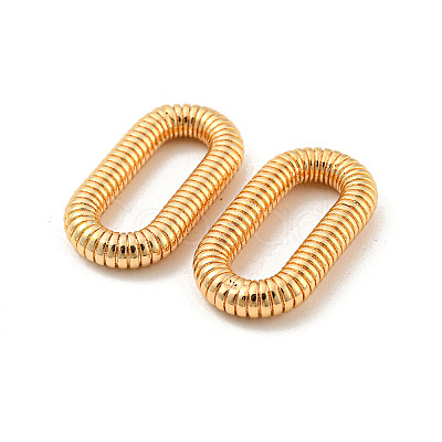 Brass Linking Rings KK-P255-12G-1