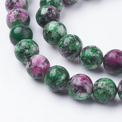Natural Gemstone Beads Strands X-G-G086-8mm-1-1