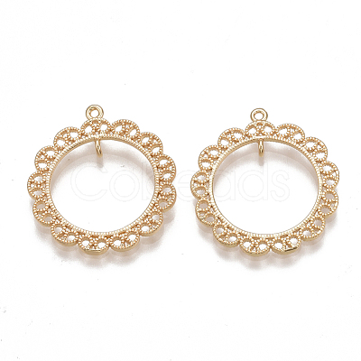 Brass Links connectors KK-T038-411G-1