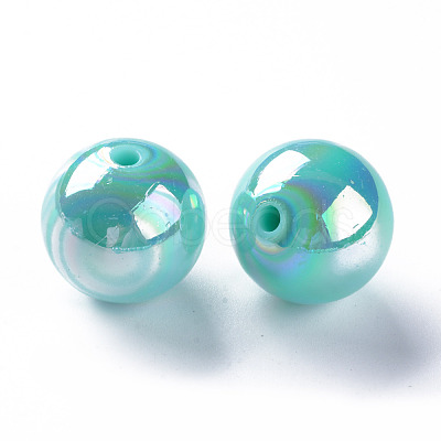 Opaque Acrylic Beads MACR-S370-D20mm-SS2107-1