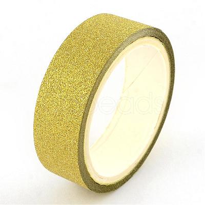 Glitter Powder DIY Scrapbook Decorative Paper Tapes DIY-S028-02-1