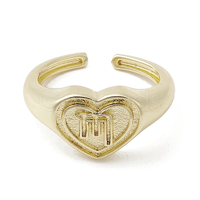 Brass Adjustable Open Rings RJEW-K257-86G-08-1