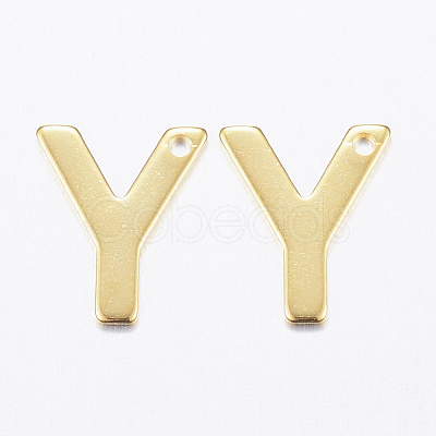 304 Stainless Steel Charms X-STAS-P141-Y-1
