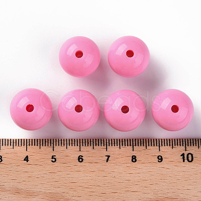 Opaque Acrylic Beads X-MACR-S370-C16mm-A02-1