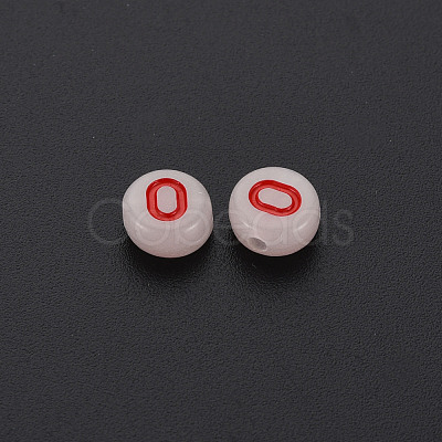 Acrylic Beads MACR-N008-58O-1