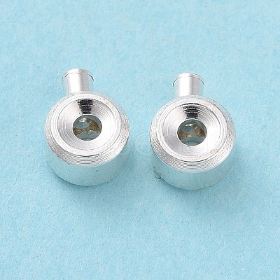 925 Sterling Silver Crimp Beads STER-D035-01S-1