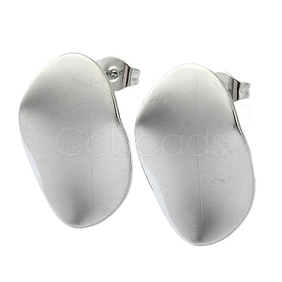 Tarnish Resistant 201 Stainless Steel Stud Earrings EJEW-K270-07P-1