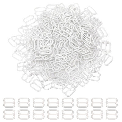 CHGCRAFT 240Pcs Iron Slider Buckles DIY-CA0006-04A-1