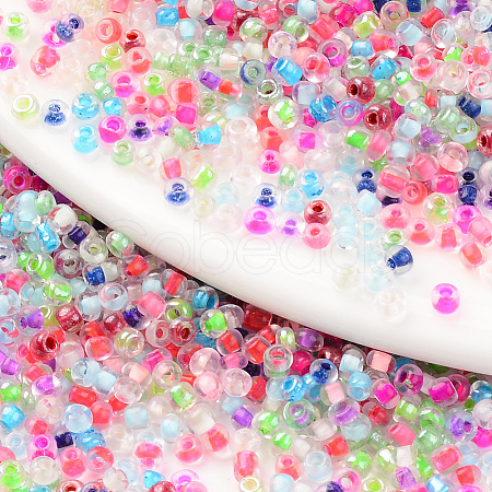 8/0 Glass Seed Beads SEED-T005-09A-1