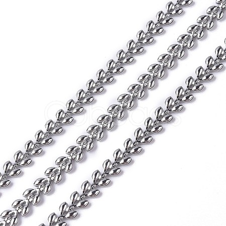 Tarnish Resistant 304 Stainless Steel Cobs Chains CHS-H019-01P-1