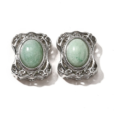Natural Green Aventurine Multi-Strand Links KK-M304-05P-07-1