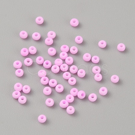 Opaque 12/0 Glass Seed Beads SEED-TAC0001-01B-14-1