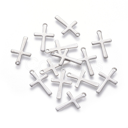 Tarnish Resistant 201 Stainless Steel Pendants STAS-L233-083P-1