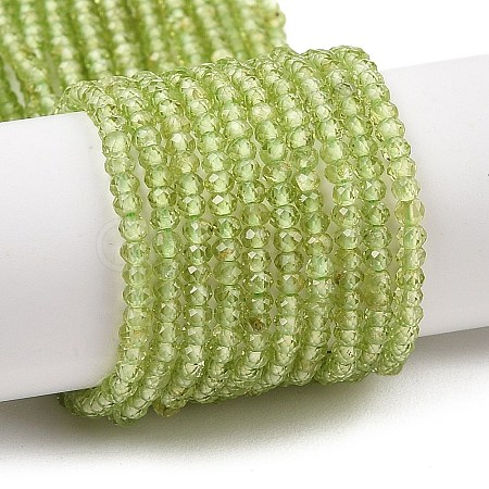 Natural Peridot Beads Strands G-ONLY-T-B07-01A-1
