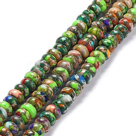 Natural Imperial Jasper Beads Strands G-C034-01B-1