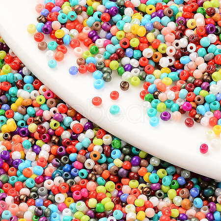 8/0 Glass Seed Beads SEED-T005-12B-1