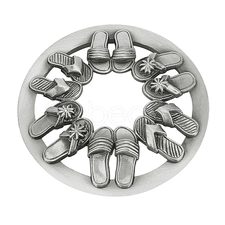 Zinc Alloy Cover PALLOY-WH0071-66AS-1