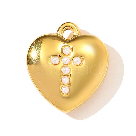 304 Stainless Steel Pendants STAS-OY003-34G-1