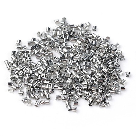 Brass Crimp Beads E001-NF-1