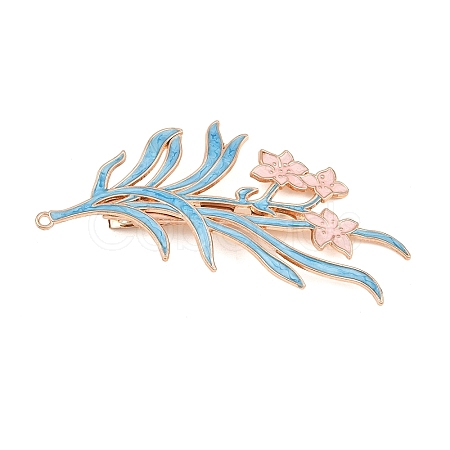 Alloy Enamel Alligator Hair Clips Finding AL-CBA8479-03KCG-1