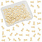 Olycraft Brass Cabochons, Golden, Arrow, 8x4x0.8mm, 100pcs/box