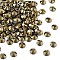 Preciosa&reg Crystal Hotfix Flatback Stones, Czech Crystal, Round(438 11 612 Chaton Rose VIVA 12 &reg), 00030 261 Starlight Gold, SS8(2.3~2.5mm)