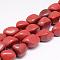 Natural Red Jasper Bead Strands, Tumbled Stone, Nuggets, 18~25x16~18x12~16mm, Hole: 1.5mm, about 22~25pcs/strand, 15.75 inch