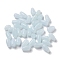 Opaque Acrylic Beads, Teardrop, Light Blue, 7.5x4mm, Hole: 1.2mm