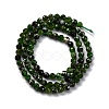 Natural Diopside Beads Strands G-G188-B14-02-3