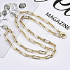Brass Paperclip Chains MAK-S072-14A-KC-4