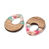 Resin and Walnut Pendants FIND-R051-10E-2
