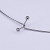 Tarnish Resistant 304 Stainless Steel Choker Necklaces NJEW-O094-12P-2