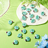 20Pcs Printed Opaque Acrylic Beads OACR-TA0004-73B-5