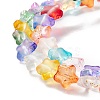 Transparent Glass Beads GLAA-F112-04B-4