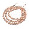 Cubic Zirconia Beads Strands G-G792-47-08C-2