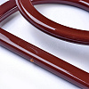 Plastic D Shape Purse Handle KY-WH0020-61A-2