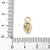 Brass Micro Pave Cubic Zirconia Pendants KK-M322-48G-02-3