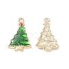 Alloy Enamel Pendants ENAM-O049-01G-1