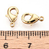 Brass Lobster Claw Clasps KK-YW0004-01A-G-3