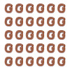 Opaque Acrylic European Beads OACR-TAC0019-006G-2